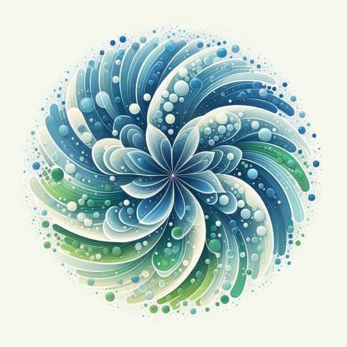colon-hydrotherapy a flower graphic design presenting the sign of colon hydrotherapy